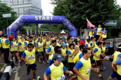 Ribuan Peserta Ikuti Lomba Lari UE on the Move 5K