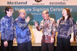 Joint Venture Metland, Karyadeka Group dan Ascendas