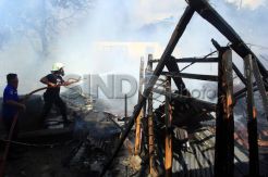 Puluhan Rumah di Manado Habis Terbakar