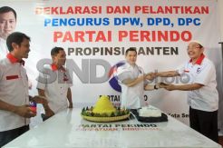 HT Resmikan Kantor DPW Partai Perindo Banten