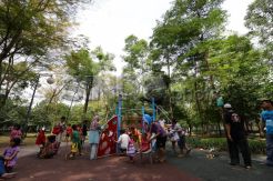 Menikmati Sejuknya Taman Honda