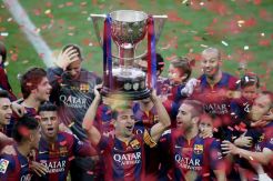 Barca Juara Liga Spanyol
