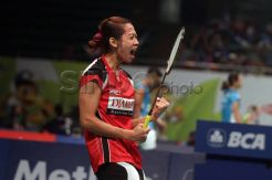 Maria Lolos ke 8 Besar BCA Indonesia Open 2015