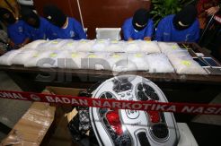BNN Amankan 20 Kilogram Sabu dan 5 Tersangka Pengedar