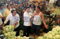 Ketua DPR Pantau Harga Kebutuhan Pokok di Pasar Induk Kramat Jati