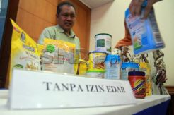 Balai Besar POM Amankan Produk Makanan Ilegal