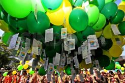 Balon Peringatan Hari Lingkungan Hidup Sedunia