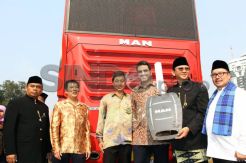 Bus Tingkat Gratis Kado Coca Cola untuk HUT Jakarta