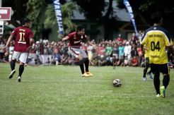 Aksi Evan Dimas dalam Liga Tarkam