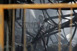 Pertokoan di Sei Panas Batam Terbakar