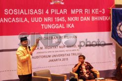 HNW Sosialisasi Empat Pilar di Universitas Trilogi