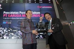 Pencatatan Perdana Saham Garuda Metalindo