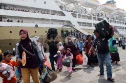 Mudik Kapal Laut di Medan