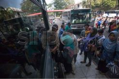 Arus Balik Meningkat di Terminal Giwangan Yogya