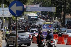 Buka Tutup Jalur Diberlakukan di Cagak Nagreg