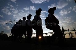 Hari Pertama Sekolah di SD Negeri Pager Wangi