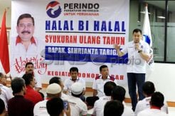HT Hadiri Halal Bihalal DPW Partai Perindo DKI Jakarta