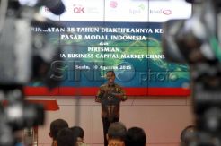 Peringatan 38 Tahun Diaktifkannya Kembali Pasar Modal Indonesia