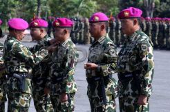 Serah Terima Jabatan Komandan Pasukan Marinir
