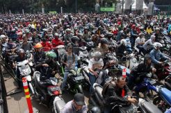 Ribuan Warga Daftar GrabBike