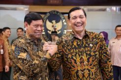 Serah Terima Jabatan Menko Polhukam