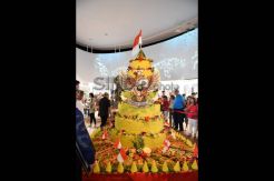 Paviliun Indonesia Pecahkan Rekor Tumpeng Tertinggi di Dunia