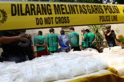 Pemusnahan Narkoba Senilai Rp45 Miliar