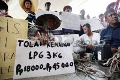 Warga Batam Tolak Uji Coba Pencabutan Subsidi Elpiji 3 Kilogram