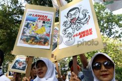 Warga Jakarta Demo Tolak Ahok