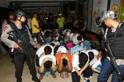 30 Tersangka Cyber Crime Tiba di Jakarta