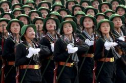 Seragam Unik dan Modis Parade Hari Kemerdekaan Vietnam