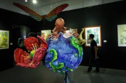 Pameran Lukisan Cat Air Love Earth di Galnas