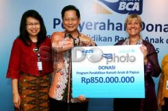 BCA Berikan Donasi Untuk Pendidikan Ramah Anak