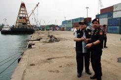 Menkeu Kunjungi Pelabuhan Batu Ampar Batam