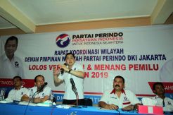 HT Hadiri Rakorwil DPW Partai Perindo DKI Jakarta
