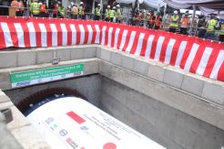 Presiden Resmikan Pengoperasian Perdana Mesin Bor Terowongan MRT