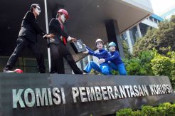 Pekerja Tuntut Penuntasan Kasus Korupsi JITC