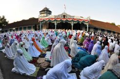 Salat Idul Adha di Keraton Surakarta