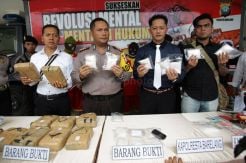 Polresta Barelang Amankan Pengedar Sabu 1,5 Kilogram