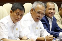 Tiga Menteri Bahas Anggaran 2016 Dengan Komisi V