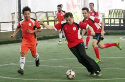 Futsal Antar Parpol Meriahkan HUT Pertama Partai Perindo