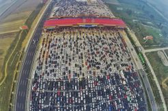 Begini Kemacetan di China saat Golden Week