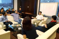 Menhub Jonan Kunjungi MNC Group