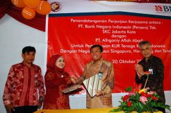 BNI Salurkan KUR untuk TKI