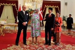 Jokowi Terima Kunjungan Ratu Denmark