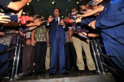 Surya Paloh Tinggalkan Gedung KPK Seusai Pemeriksaan