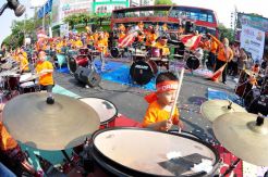 Beginilah Drummer Cilik Beraksi