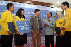 Lotte Foundation Serahkan Beasiswa