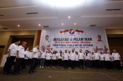 HT Deklarasikan Perindo Sulut
