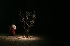Teater Rengget Pengungsi Sinabung